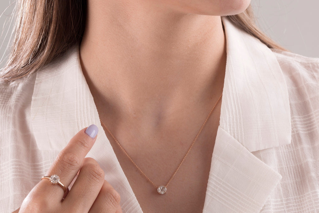 Styling natural diamond necklaces for every neckline
