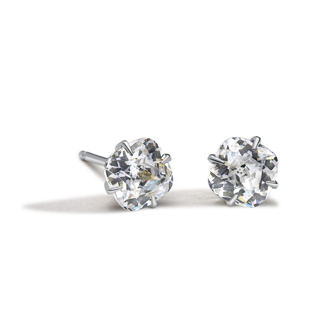 Cushion Diamond Studs