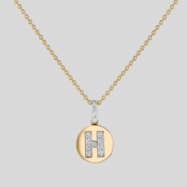Jewelry, 18k Gold Plated Diamond Letter V Necklace