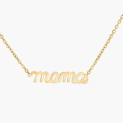 Mama Pendant Necklace