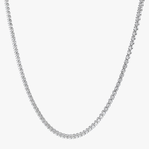 The 3 Carat Diamond Tennis Necklace