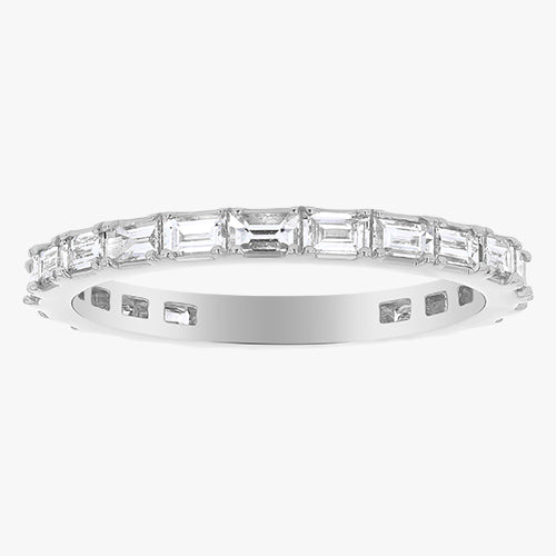 The Eternity Baguette Diamond Band Ring