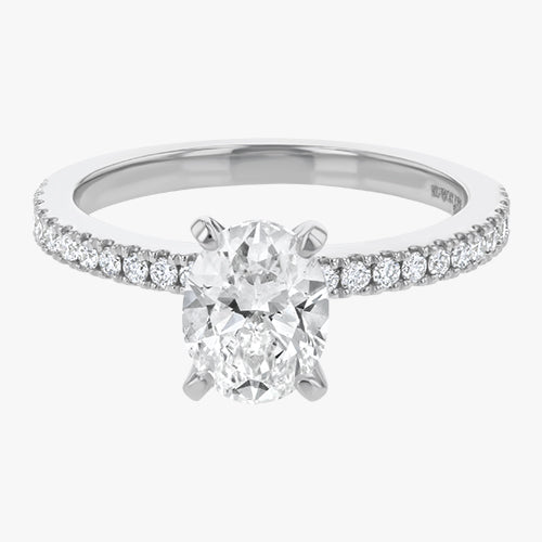 Oval Cut Engagement Ring