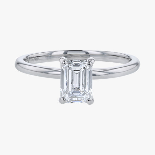 Emerald Cut Engagement Ring