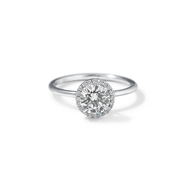 Noémie Halo Pick Your Diamond Shape Engagement Ring