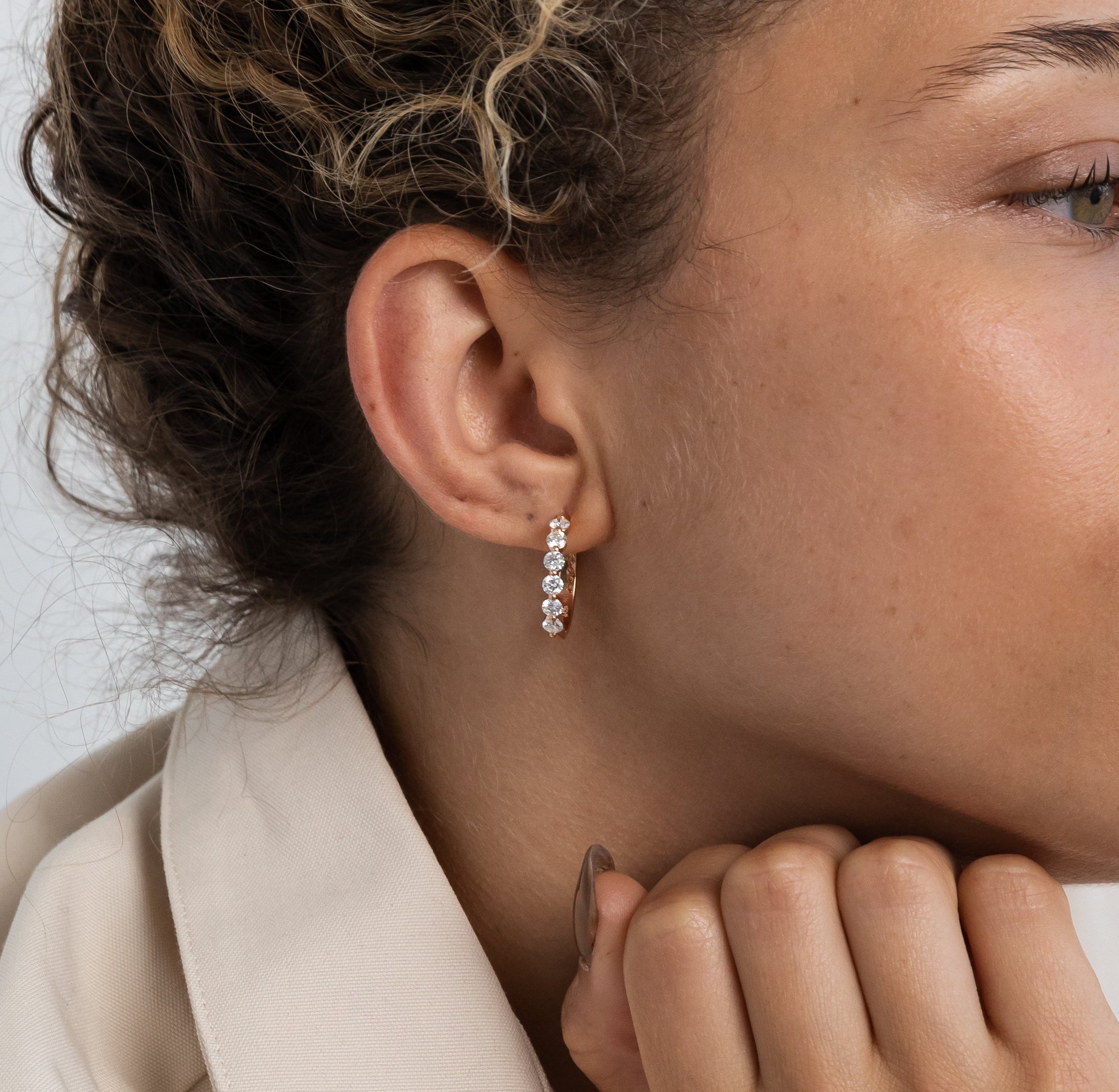 Huggies Are Your New Everyday Earring—Here's How to Style Them