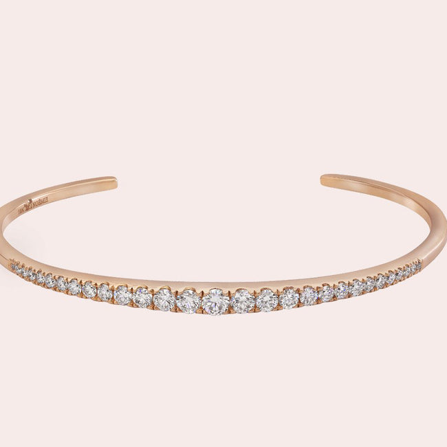 The Graduated Diamond Cuff