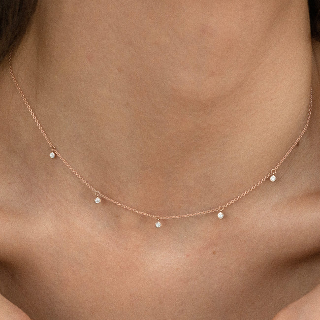 Noémie The Kathe Mera 1 Carat Diamond Necklace