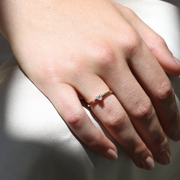 Heart Halo Diamond Ring - Heart Shaped Diamond Halo Engagement Ring